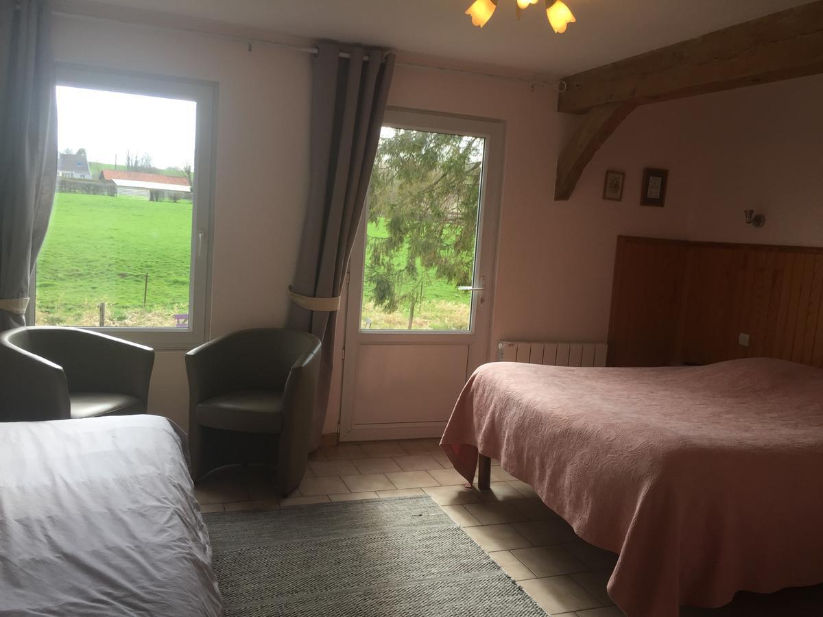 Chambres D'Hotes La Rivierette Caours Eksteriør billede